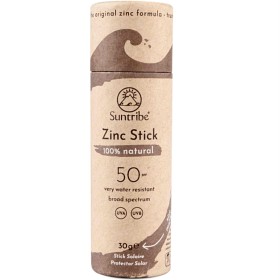Bild på Suntribe Natural Mineral Zinc Sun Stick SPF 50 Tinted  30 g