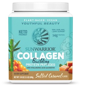 Bild på Sunwarrior Collagen Building Protein peptides Salt karamell 500 g