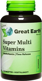 Bild på Great Earth Super Multi Vitamins Regular 90 st