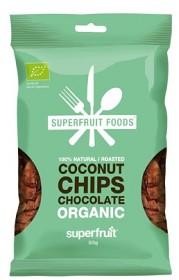 Bild på Superfruit Foods Kokoschips Choklad 50 g