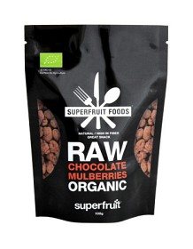 Bild på Superfruit Foods Raw Chocolate Mulberries 100 g