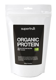 Bild på Superfruit Organic Protein Raw Cacao 400 g
