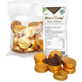 Bild på Sure Taste Chokladmynt Mörk choklad 200 g