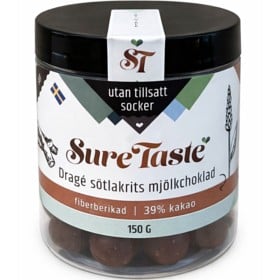 Bild på Sure Taste Sötlakrits mjölk choklad 150 g