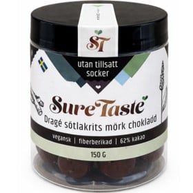 Bild på Sure Taste Sötlakrits mörk choklad 150 g
