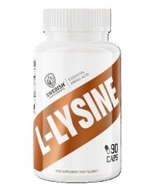 Bild på Swedish Supplements L-Lysin 90 kapslar