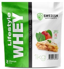 Bild på Swedish Supplements Lifestyle Whey - Apple Pie 1 kg