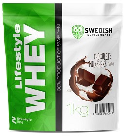 Bild på Swedish Supplements Lifestyle Whey - Chocolate Milkshake 1 kg