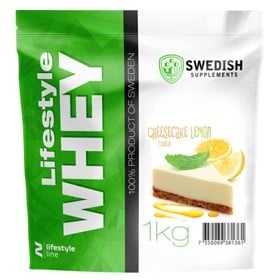Bild på Swedish Supplements Lifestyle Whey Lemon Cheesecake 1 kg