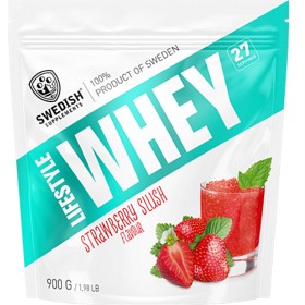 Bild på Swedish Supplements Lifestyle Whey Strawberry Slush 900 g