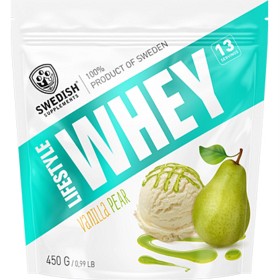 Bild på Swedish Supplements Lifestyle Whey Vanilla Pear 450 g