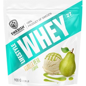 Bild på Swedish Supplements Lifestyle Whey Vanilla Pear 900 g