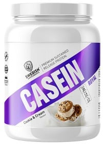 Bild på Swedish Supplements Slow Casein - Cookies & Cream 900 g