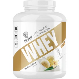Bild på Swedish Supplements Whey Protein Deluxe Vanilla Gelato 1800 g