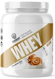 Bild på Swedish Supplements Whey Protein Deluxe - Cinnamon Bun 1 kg