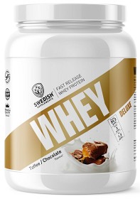 Bild på Swedish Supplements Whey Protein Deluxe - Toffee Chocolate 1 kg