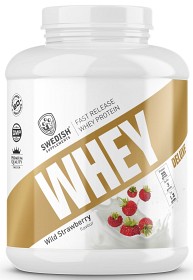 Bild på Swedish Supplements Whey Protein Deluxe - Wild Strawberry 2 kg