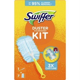 Bild på Swiffer Duster Kit (1 handtag + 7 dammvipprefiller)