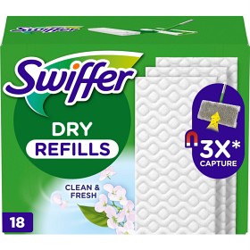 Bild på Swiffer Dry Refills Clean & Fresh 18 st