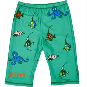 Bild på Swimpy UV-shorts Pippi i Söderhavet, Grön