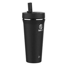 Bild på Takeya Actives Insulated Straw Tumbler Onyx 700 ml