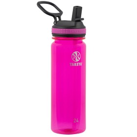 Bild på Takeya Tritan Straw Bottle Fuchsia 700 ml