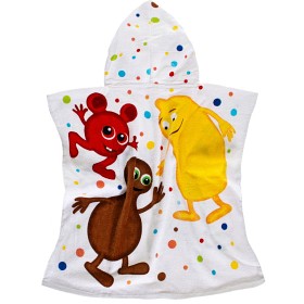 Bild på Teddykompaniet Babblarna Badponcho Prickar