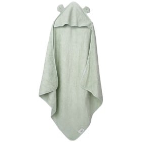 Bild på Teddykompaniet Badcape Bambu Teddy Lindblomsgrön