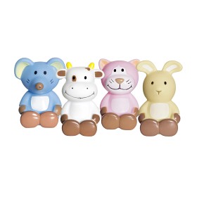 Bild på Teddykompaniet Diinglisar Badfigurer 4-pack