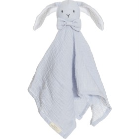 Bild på Teddykompaniet Diinglisar Snuttefilt  Kanin Muslin, Babyblå