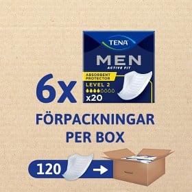 Bild på TENA Men Nivå 2, 120 st Storpack