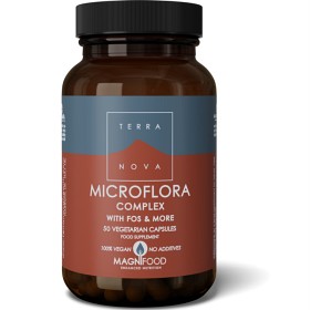 Bild på Terranova Microflora Complex with FOS 50 kapslar