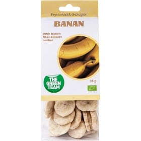 Bild på The Green Team Banan Frystorkad 35 g