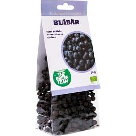 Bild på The Green Team Blåbär Frystorkade 30 g