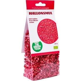 Bild på The Green Team Hallonsmul Frystorkad 30 g