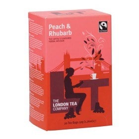 Bild på The London Tea Company Peach & Rhubarb 20 st