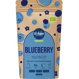 Bild på The Organic Labs Blåbärspulver, 70g. Ekologiskt