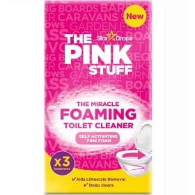 Bild på The Pink Stuff Miracle Foaming Toilet Cleaner 3 x 100 g