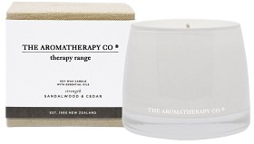 Bild på Therapy Range doftljus Strength: Sandalwood & Cedar