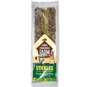 Bild på Tiny Friends Farm Stickles Hay & Herbs 100 g