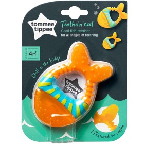 Bild på Tommee Tippee Teethe 'n' Cool bitring Fisk 4m+