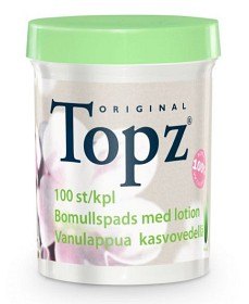 Bild på Topz Make-Up Remover Pads med lotion 100 st