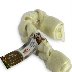 Bild på Treateaters tuggben Braided Christmas Cane 18 cm