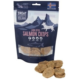 Bild på Treateaters Iceland Salmon Chips Large Bites 70 g