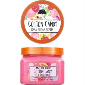 Bild på Tree Hut Shea Sugar Scrub Cotton Candy 510 g