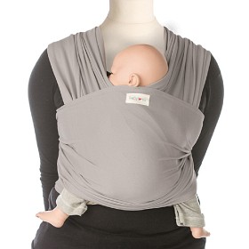 Bild på Babylonia Tricot-Slen bärsjal Organic Silver Cloud