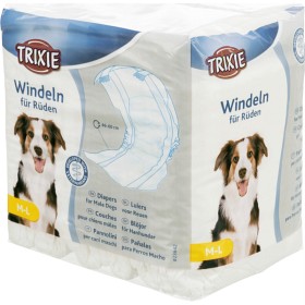 Bild på Trixie Blöjor för hanhund 12-pack M-L  46-60 cm