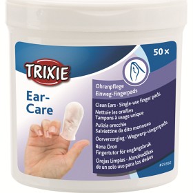 Bild på Trixie Fingerpads Aloe Vera för öronvård 50 st