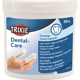 Bild på Trixie Fingerpads mint för tandvård 50 st