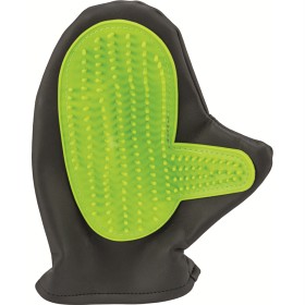 Bild på TRiXiE Pälsvårdshandske smådjur 11x21 cm, Grön